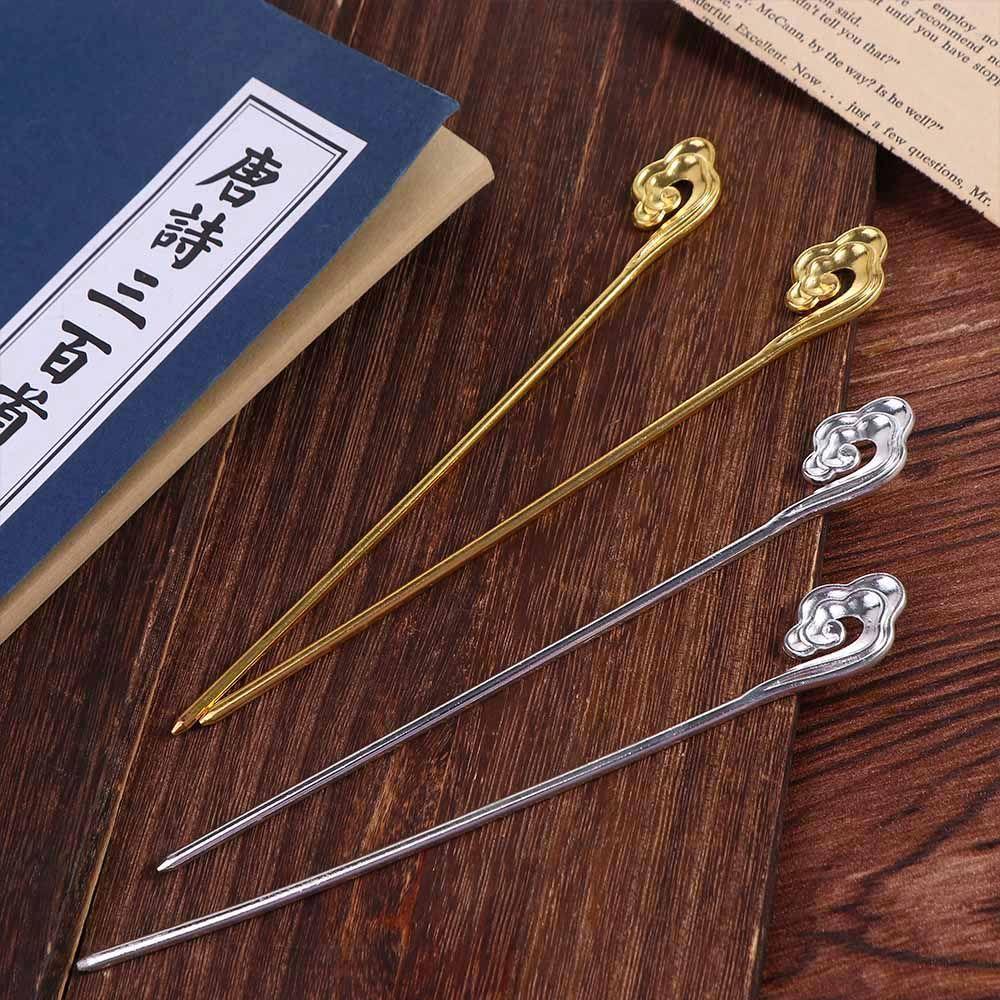 Tools DIY Hair Stick Hair Clip Braided Hairpins New Headwear Women Hair Stick Hanfu Hairpins Chinese Hair Fork Cloud Shape