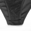 2025 Elegant European & American Lace V-neck Black Jumpsuit with Sexy Hollow Back.