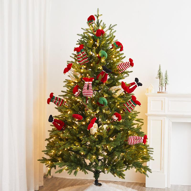 Christmas Elf Leg & Hat Tree Inserts – Festive Decor Accents