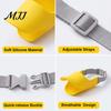 Comfortable Duck Muzzle for Dogs Dog Duckbill Muzzle, Soft Silicone Anti-Bite Mouth Cover, Adjustable Anti-Barking Anti Chewing Small
