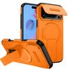 3 In 1 Hidden Lens Folding Stand Armor Magnetic Case for IPhone 17 Air 16 E 15 14 13 Pro Max Plus Mini 17Air Magsafe Phone Cover