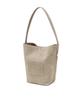Athe Vanessabruno [Panier] Beige Suede Panier Bucket Bag L Aaba5F202I3