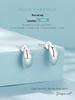 Avle Daily Versatile Moon S925 Sterling Silver Earrings for Women - Hot Sale