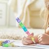Stackable Plastic Bear Pencils 5 In 1 Stacking Point Pencils for Birthday Party Supplies School Office Use