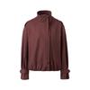 GIOVANNI VALENTINO Women's Short Trench Coat Jacket