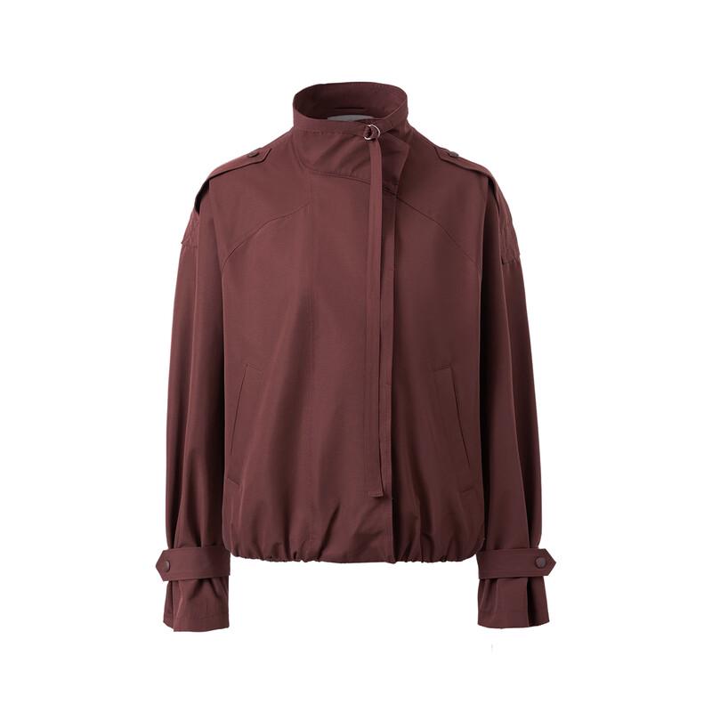 GIOVANNI VALENTINO Women's Short Trench Coat Jacket