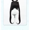 UETEEY Uma Musume Pretty Derby Vivlos Cosplay Wig Ears Tail Halloween Party Costume Prop Synthetic Hair Heat Resistant Fiber