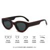 Vintage Small Cat Eye Sunglasses Women Trendy Black White UV400 Fashion Shades Summer Anti UV Glasses