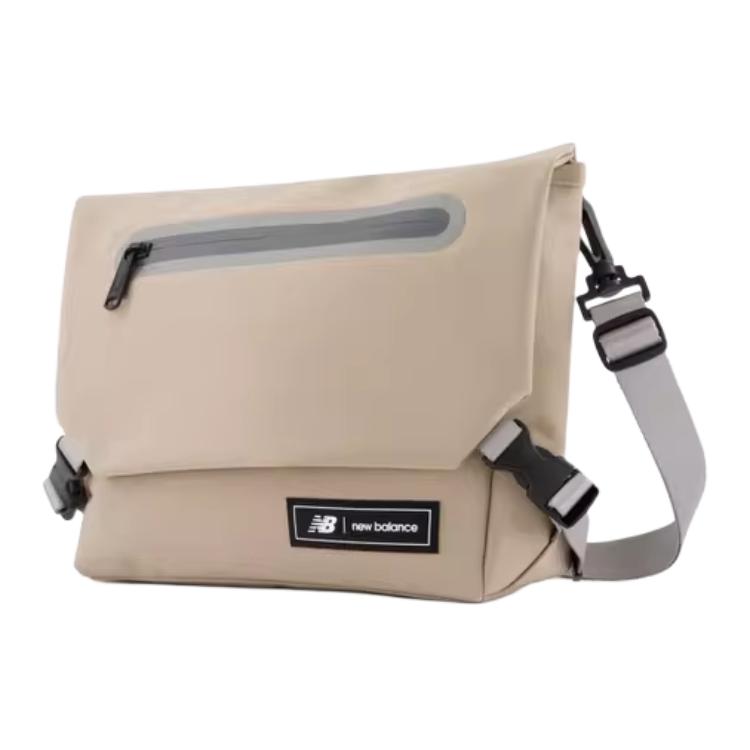 New New Balance Fabric Shoulder Bag Crossbody Bag Regular Unisex Light Umber/Black LAB43413