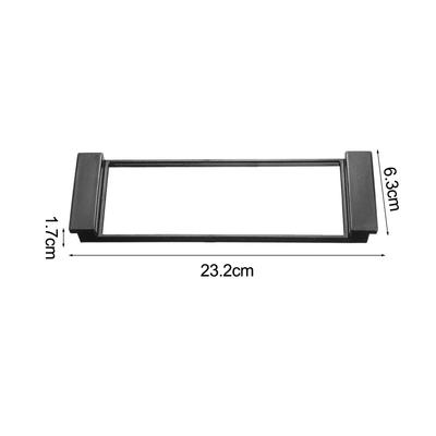 1 Pcs Car CD Stereo Radio Panel Frame For A3 8L 2001-2003 For A6 4B 2000-2001 Car Radio Panel Frame Accessories