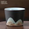 Ceramic Tea Cup Porcelain Painted Teacups Chinese Kungfu Cup Retro Coffee Mug Ceramic Glaze Painted Tea Cup Gift To Friends