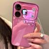 Fashion Plating Tempered Glass Phone Case For For Iphone 17 16 15 14 13 12 11 Pro Max Camera Lens Protection Shockproof Glossy Cover