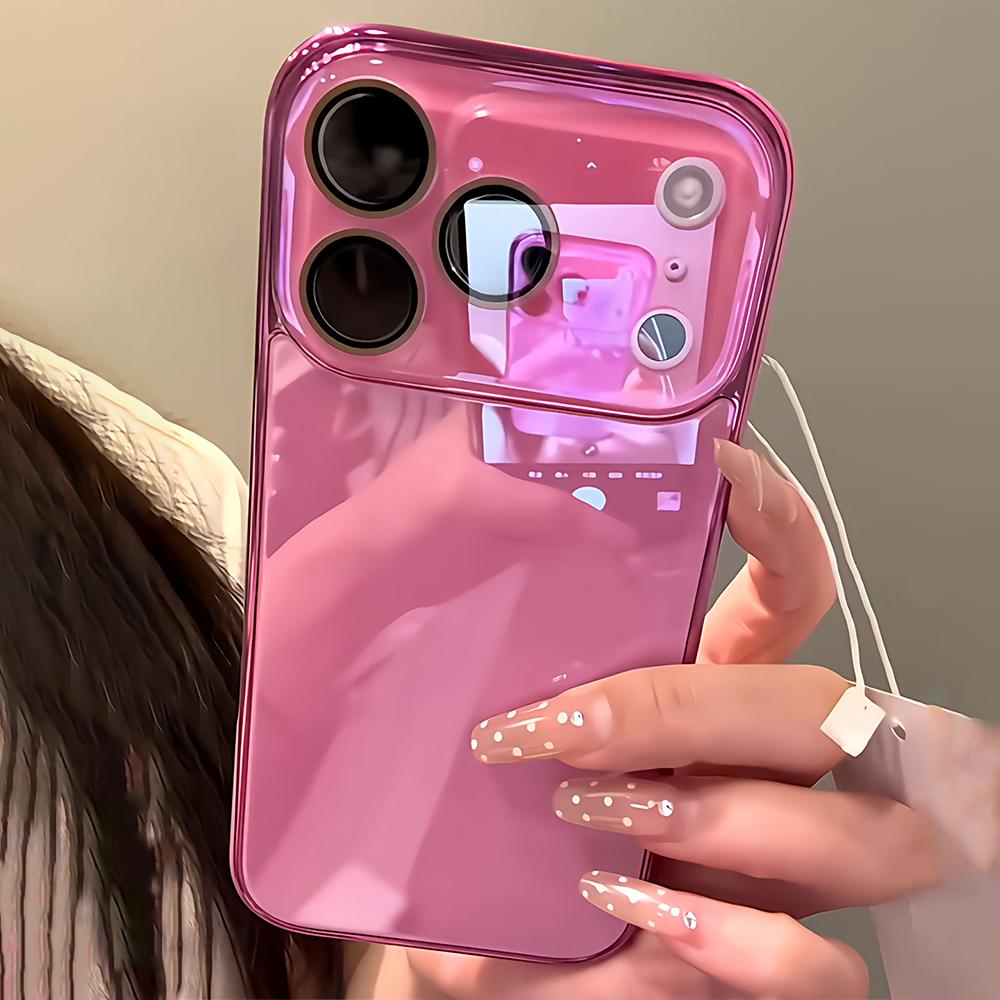 Fashion Plating Tempered Glass Phone Case For For Iphone 17 16 15 14 13 12 11 Pro Max Camera Lens Protection Shockproof Glossy Cover