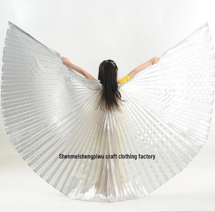 Children's Golden Wings Belly Dance Costume for Performance