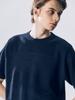 EDWARDMAX Fontana Short-Sleeve Knitwear Navy