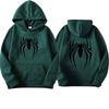 New Men's Sweater Street Fashion Spider Print Sweatshirt Wool Women's Casual Fun Loose Sweater