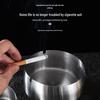 MOLUONA Windproof Stainless Steel Ashtray