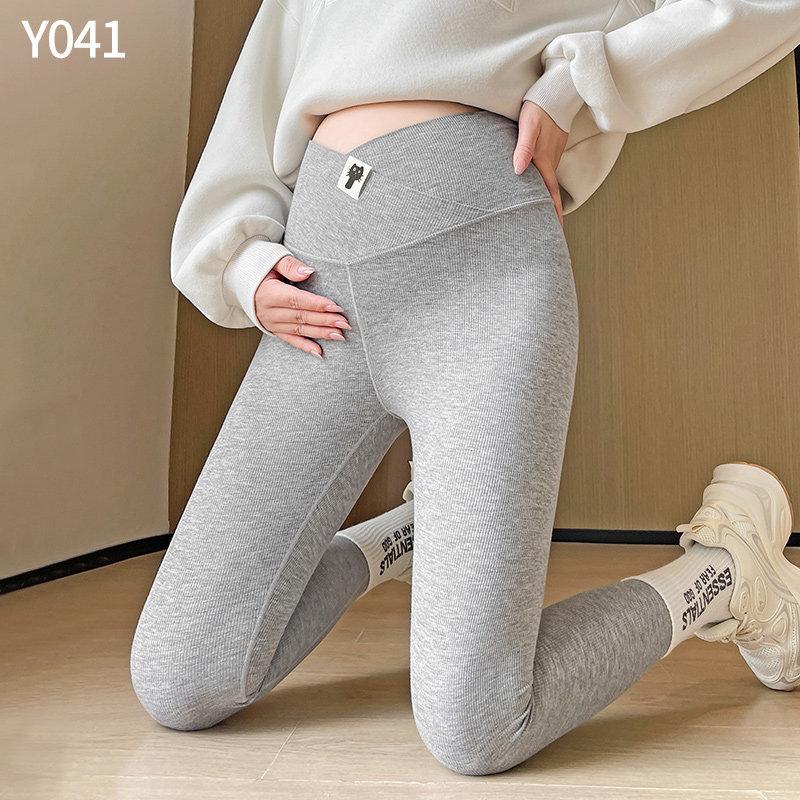 

Spring Maternity Base Layer Pants: Non-Constricting, High-Stretch Support for Plus Size, No-Slip Long Pants Large [For 110-135 jin]