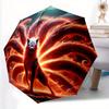 Nine-tailed Fox 1 Portable Automatic Folding Umbrella Suitable for Travel and Daily Use An Ideal Gift for Family and Friends