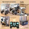 Eight-Wheeled Remote Control Robot Dog Toy with Hand Sensing and Stunt Capabilities for Kids