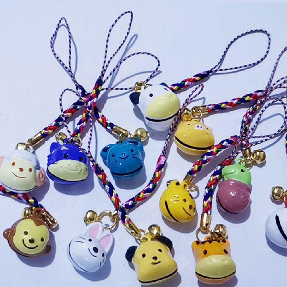 Design Bell Zinc Zinc Alloy Bag Pendent Chinese Style Pendant Chinese Zodiac Women Key Chain Car Key Ring