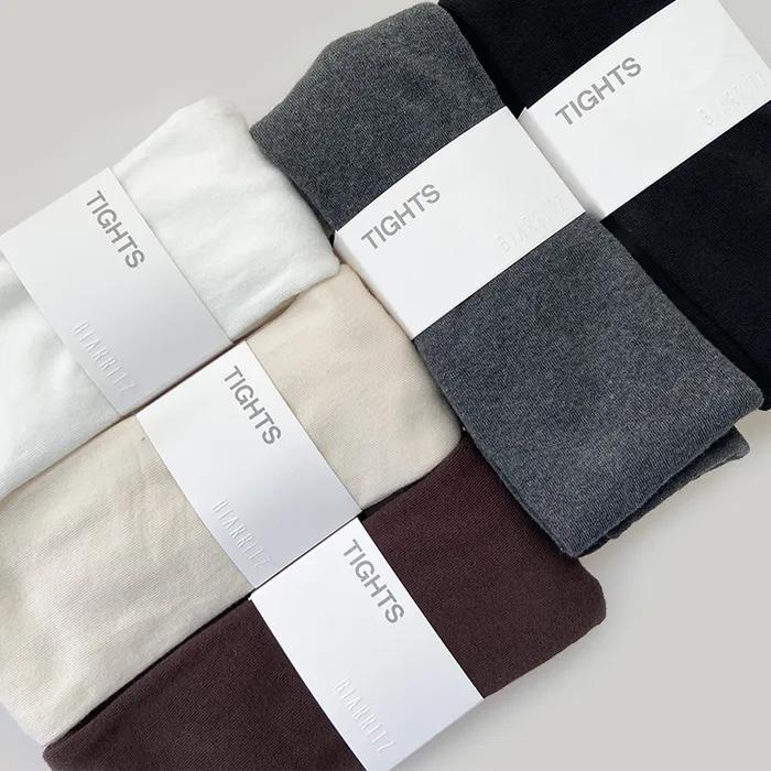 [2-set] Sofia Cotton Tights 2 Pairs