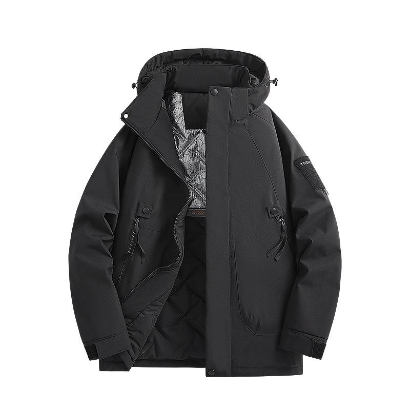 Winter Couples Models Cotton Jacket Warm Machine Quilted Cotton Jacket Graphene Heating Cotton Workers Fashion Casual Jacket