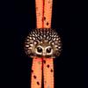 Stylish Copper/Brass Hedgehog Charm Decorative Hanging Pendant For Outdoor Gear Jewelry Crafting Creative Gift