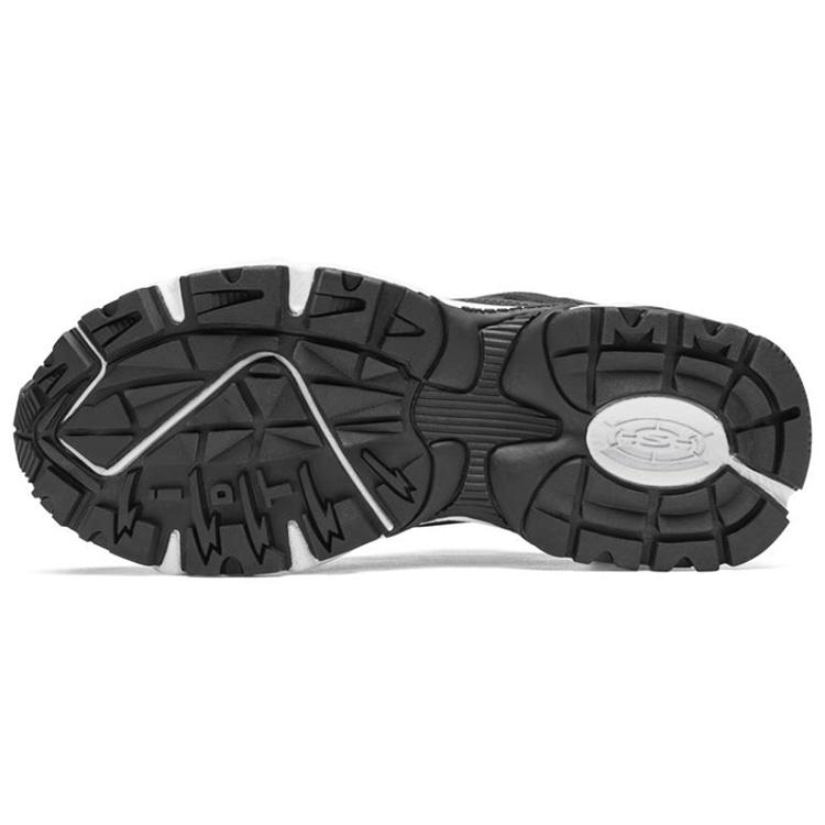 Skechers Stamina Running Shoes 'Black And White' Men's 666028-BLK