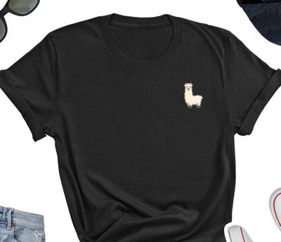 Llama Shirt, Alpaca Lover Shirt, Alpaca Animal Gift Tee, Llama Icon Shirt, Cute Llama Design Shirt, Gift for Llama Lover Friend, Llama Gift