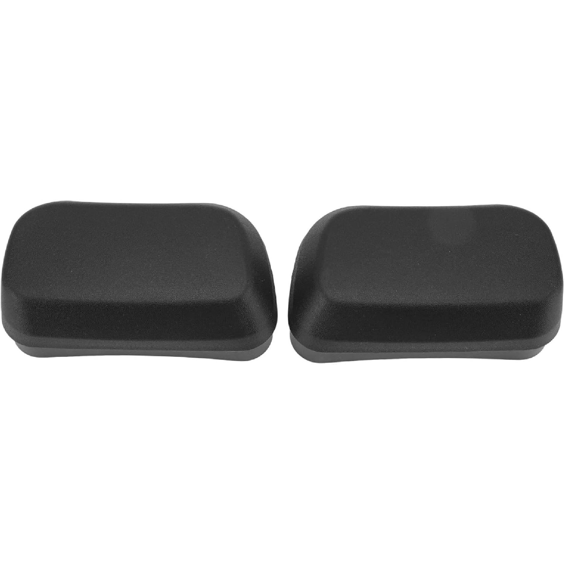 

Side Step End Caps, Durable Protective Cover Easy Installation Truck Step End Caps 2PCS Black for Pickup Truck Owners Off-Road Adventures Daily