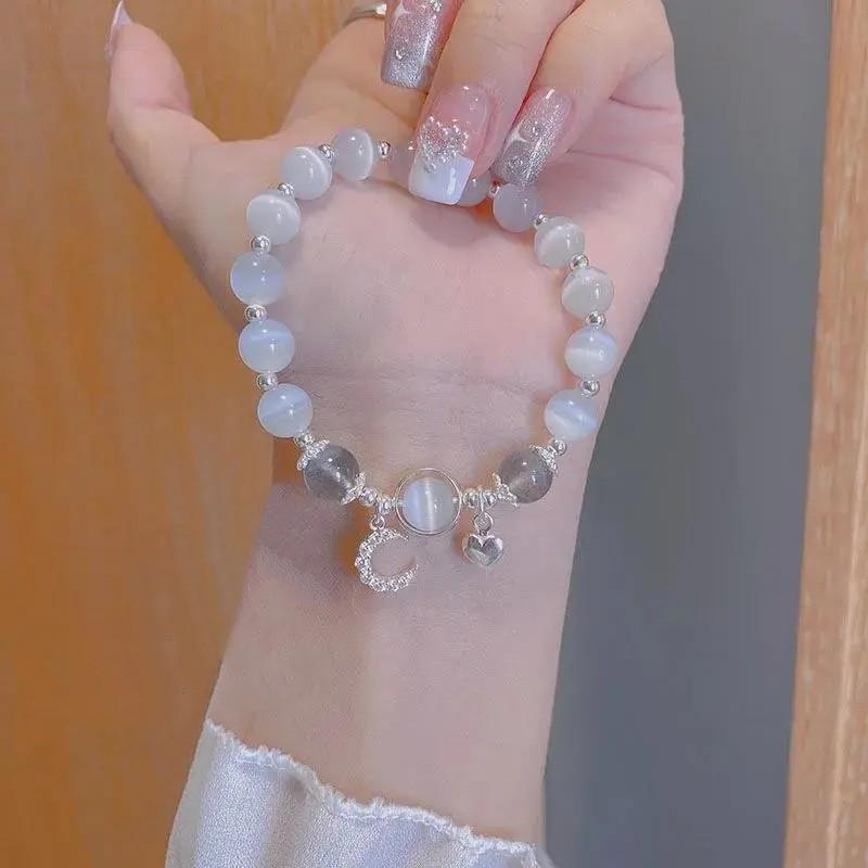 JYL TS Bracelet Blue Tears Obsidian -Channels Calm & Attracts Emotional Luck