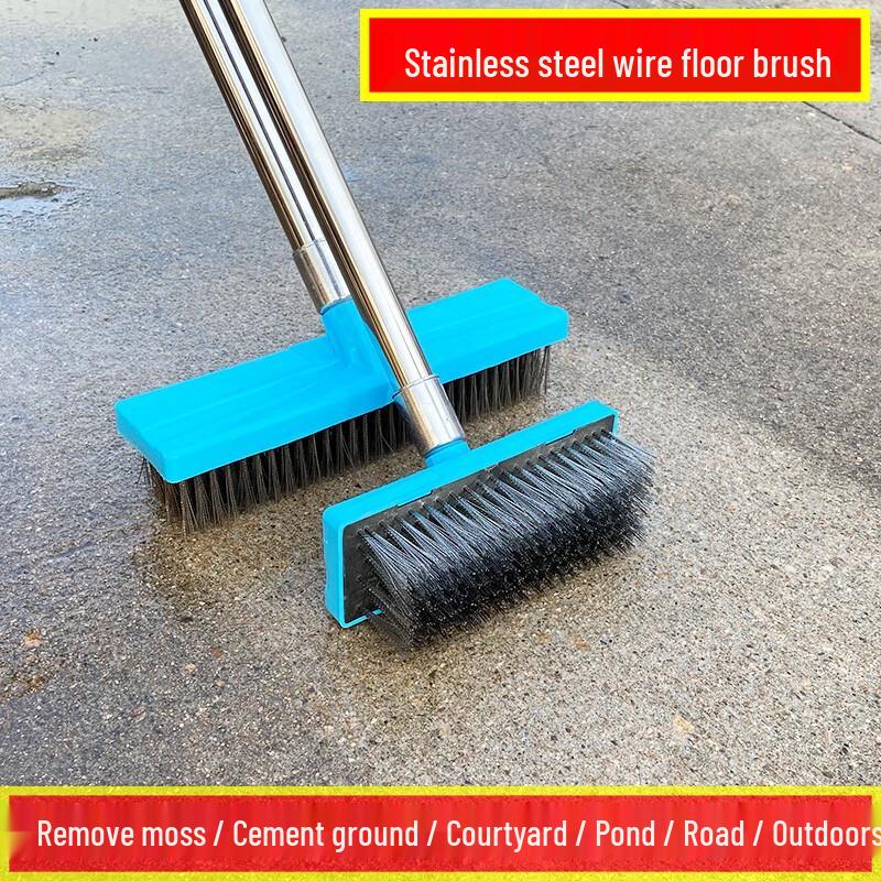 Long Handle Stainless Steel Wire Brush