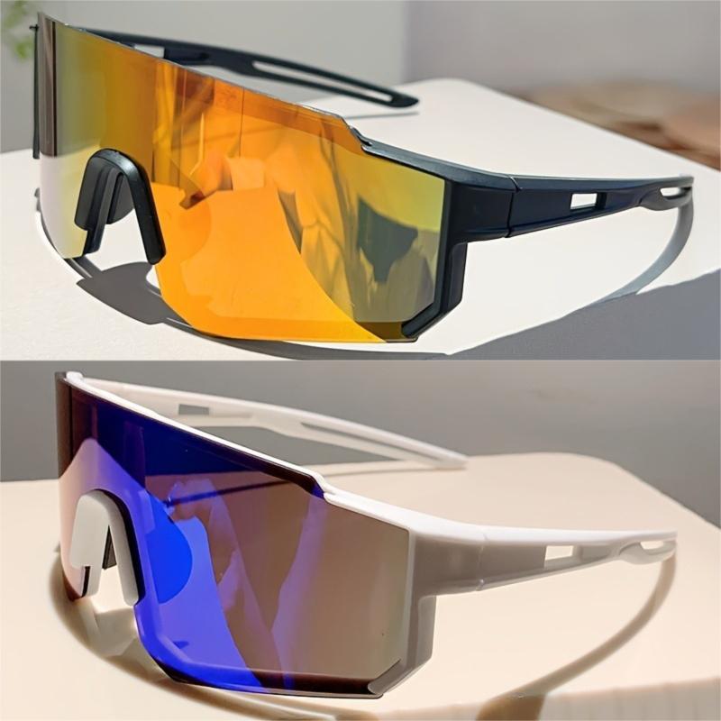 

2 шт. Киберпанк Футуристические Велосипедные Солнцезащитные Очки для Мужчин и Женщин для Активного Отдыха, Бега, Спорта, Лыж