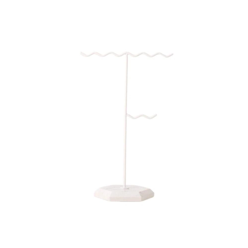 Decorative Jewelry Display Stand Wave-Shaped Top Accessories Display Stand  Home Desktop