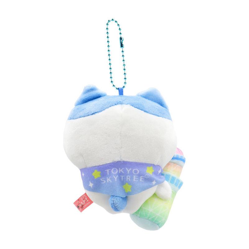 Adorable Plush Gift Sunshiny Tower Cute Bear Soft Short Plush 10cm Hanging Ornament