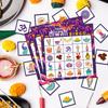 India In Diwali Festival Bingo Card Game Set With Stickers Call Supplies Cards