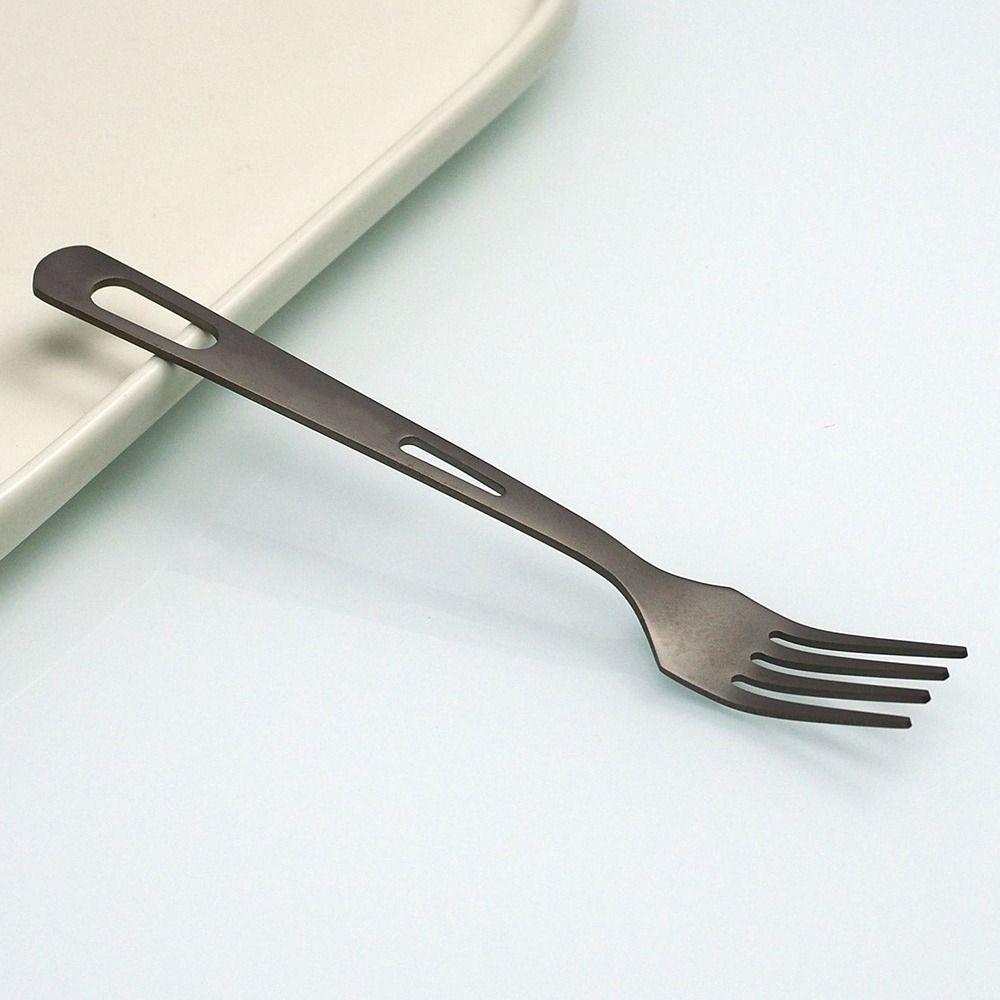 Ultralight Dinnerware Sets Travelling Knife Fork Spoon Chopstick Titanium Tableware  Flatware Set