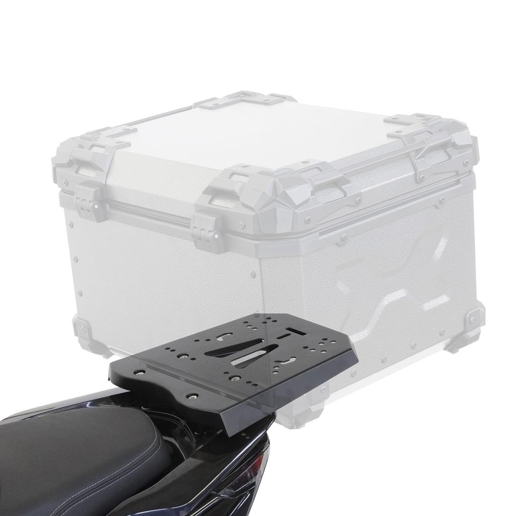 Rear Carrier for PCX125, PCX150, and PCX160, Rear Box, Top Case, Steel, Installation, Luggage, Bike Parts Center