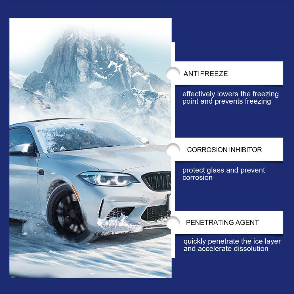 Icing Spray Windshield Windshield Car Defrosting Snow Removal And Icing Spray 100ml
