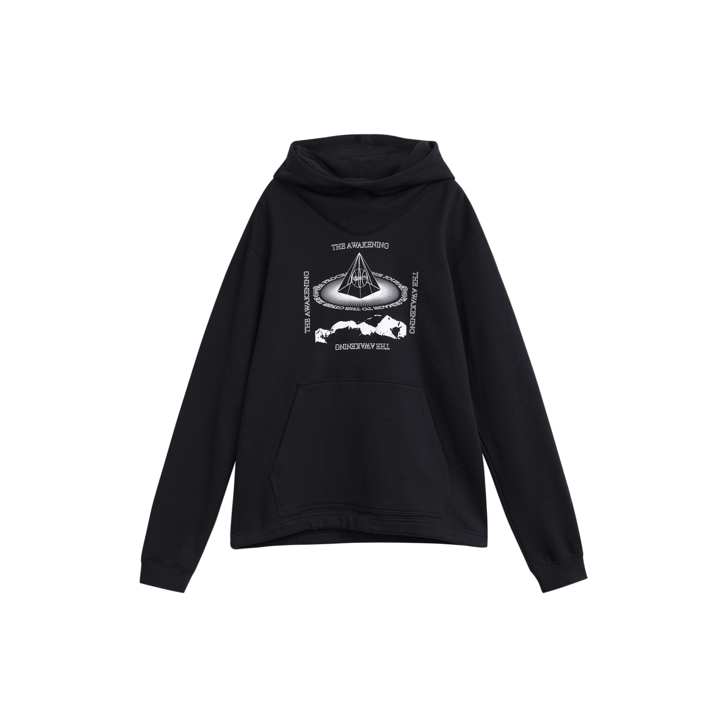 Nike Kyrie Alphabet Printing Pullover Hoodie Black DA6693-010 M