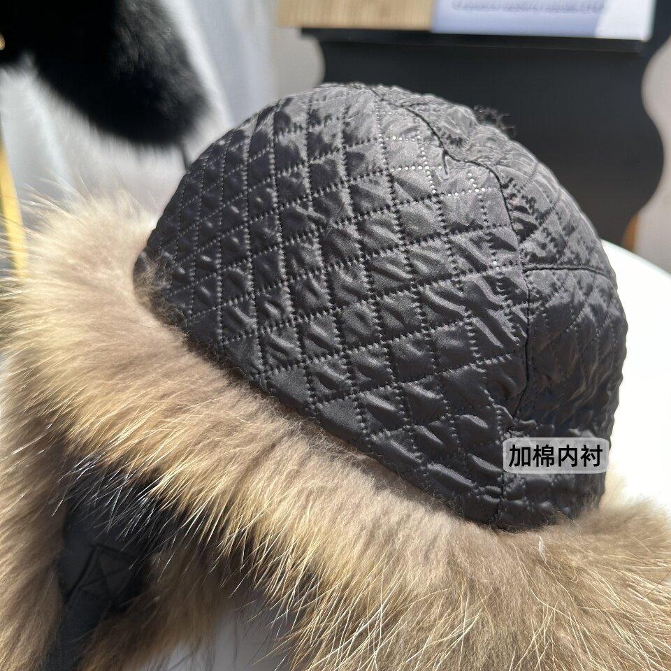 New Winter Men's 100% Real Silver Fox Fur Bomber Hat Raccoon Fur Ushanka Cap Trapper Russian Man Ski Hats Caps Real Leather