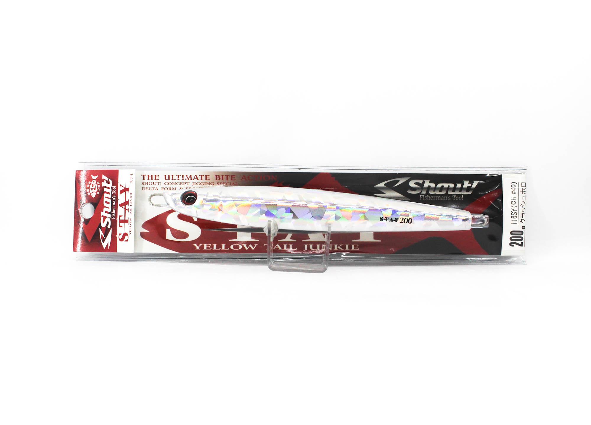 

Shout 116-SY Metal Jig Stay 200 grams 40 (4510)