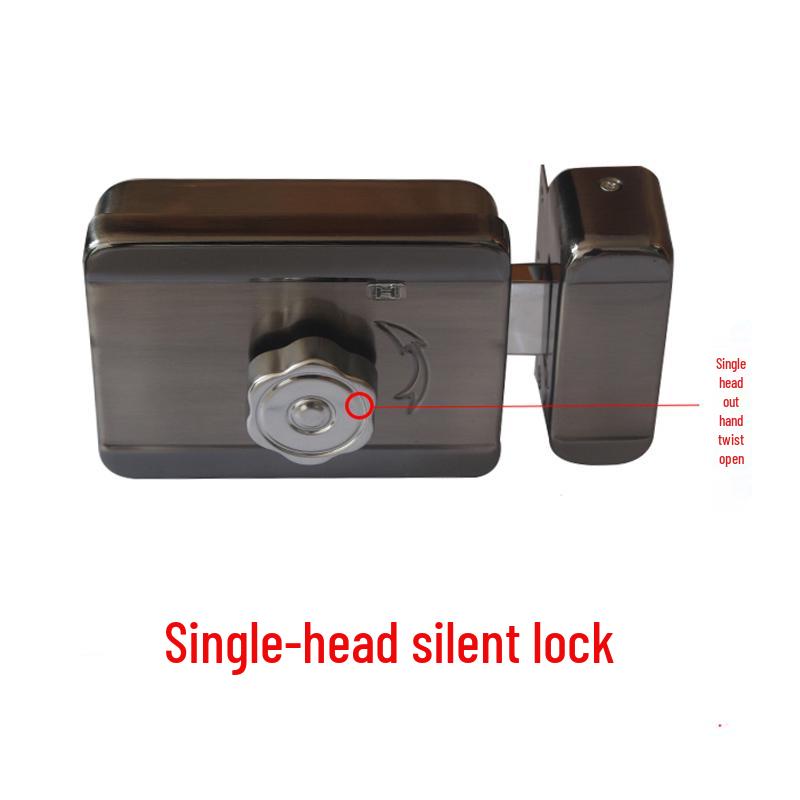 Silent Electromechanical Lock: Intelligent Access Control for Buildings