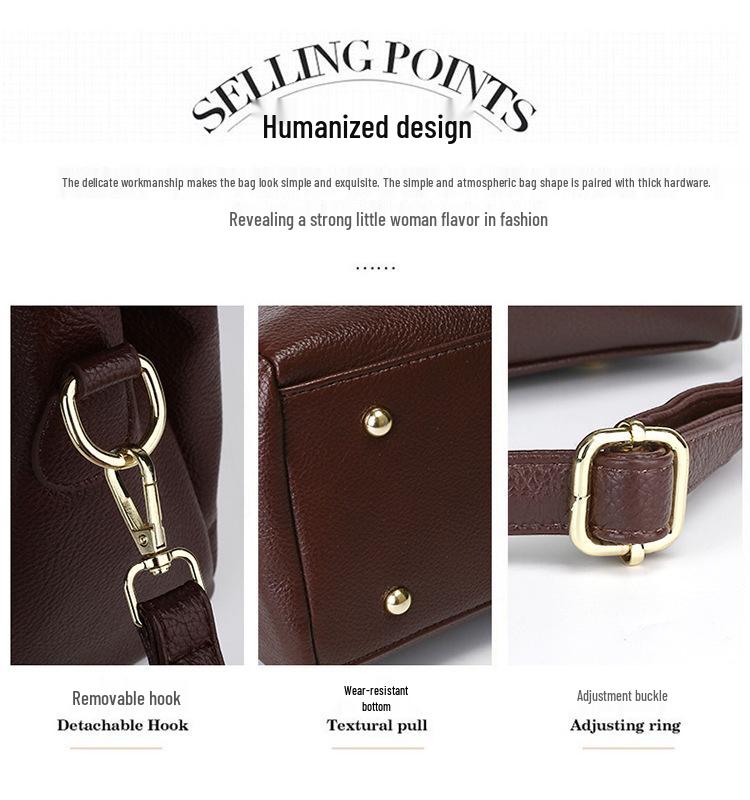 2025 Stylish Handbag for Women: Versatile Single Shoulder Bag for Moms