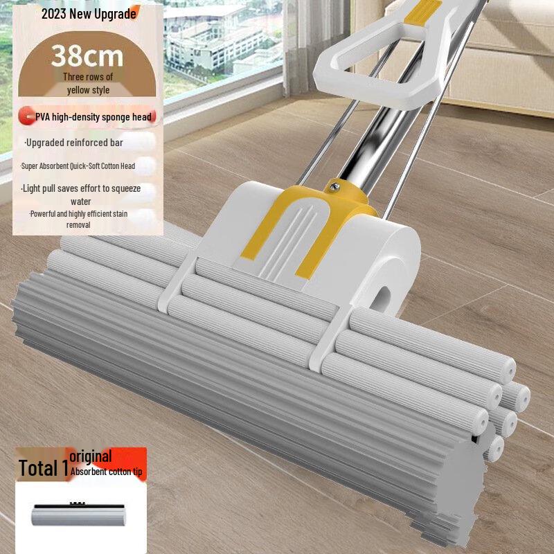 Self-Squeezing PVA Roller Mop