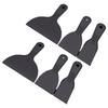 6PCS Paint Scraper Tools Plastic 2 3 6 Inch Wall Putty Scraper Spreader Tool for Drywall Repair Painting Patching