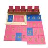 0-10 Number & ABC Letter Tracing Board Wooden and Counting Aid Montessori Toys for