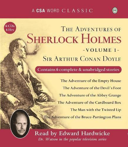 The Adventures Of Sherlock Holmes by Sir Arthur Conan Doyle CDAudio Book 9781906147327