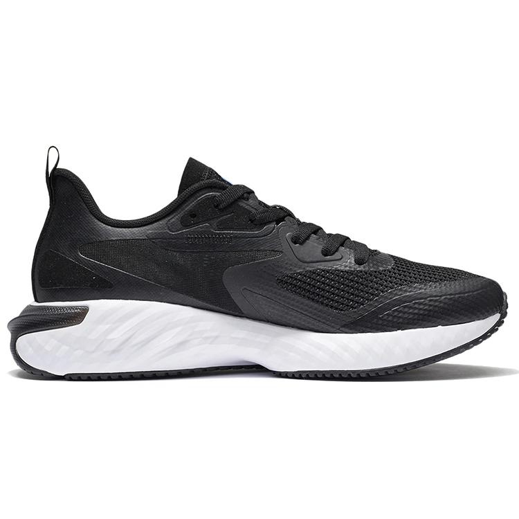 New LiNing Running Collection Cushioning Abrasion Resistant Lightweight Low Top Running Shoes Men's Black ARSS017-1